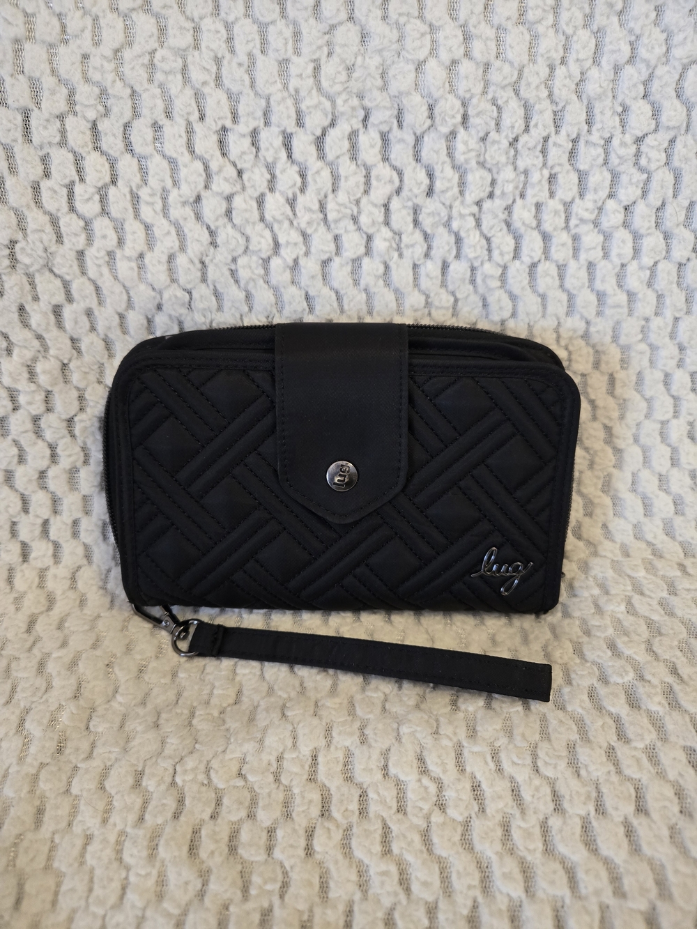 Lug Foxtrot Wristlet -Black